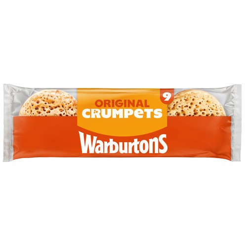 Warburtons 9 Orginial Crumpets