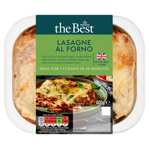 Morrisons The Best Lasagne Al Forno 400g