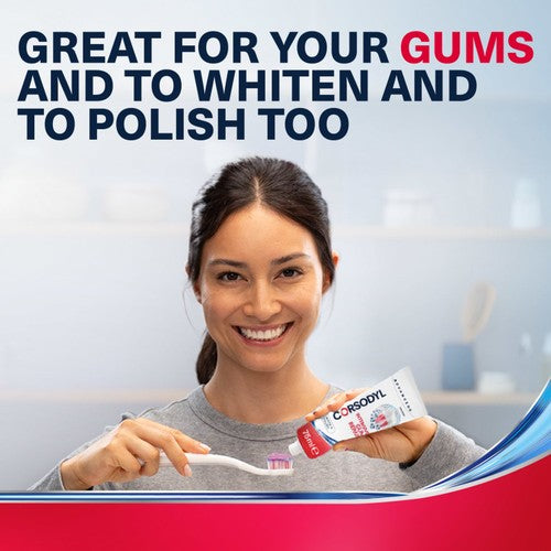 Corsodyl Intensive Gum Repair White & Polish Toothpaste 75ml