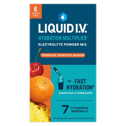 LIQUID IV Hydration Tropical Punch Electrolytes