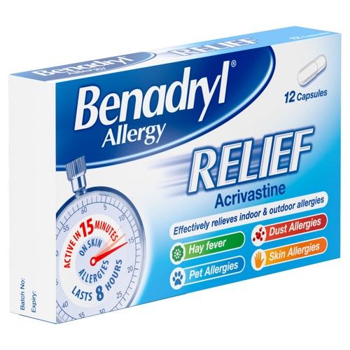 Benadryl Allergy Relief Capsules