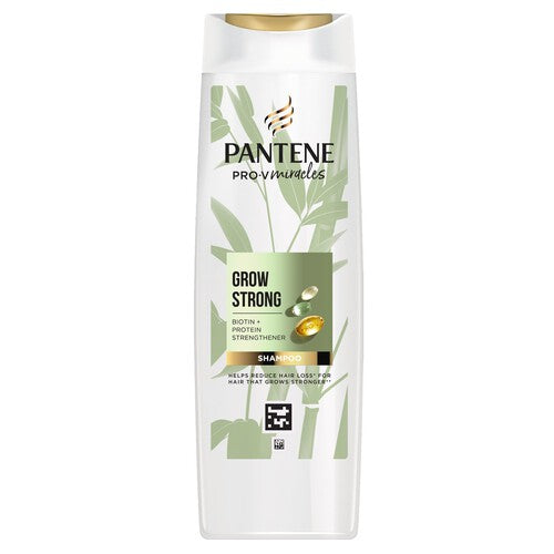 Pantene Grow Strong Shampoo With Bamboo And Biotin