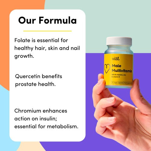 Vitl Male Multivitamin
