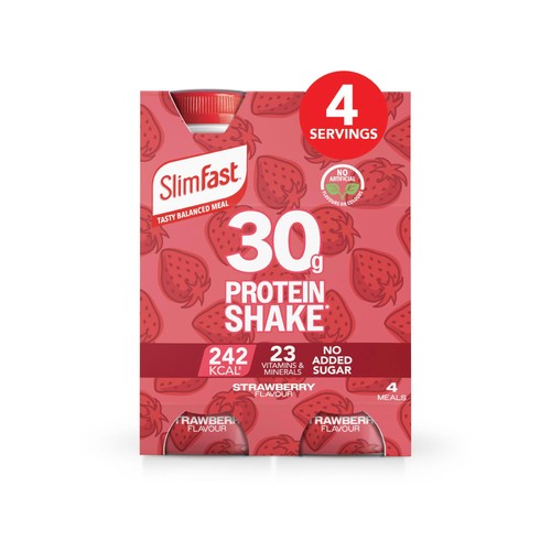 Slimfast Strawberry Protein Shake Multipack