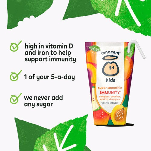 Innocent Kids Mangoes, Peaches, Apricots & Apples Super Smoothies