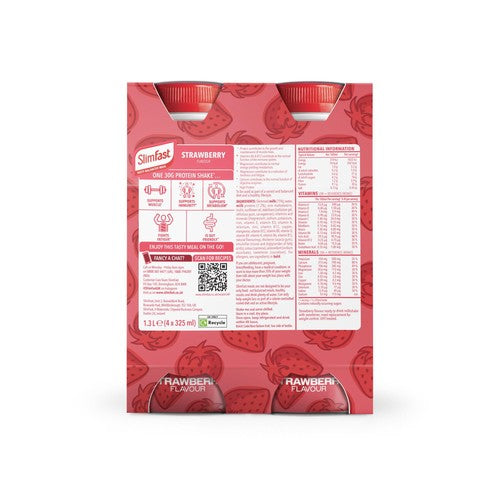 Slimfast Strawberry Protein Shake Multipack