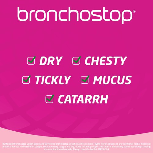 Bronchostop Cough Pastilles - 10 On-the-Go Cough Pastilles