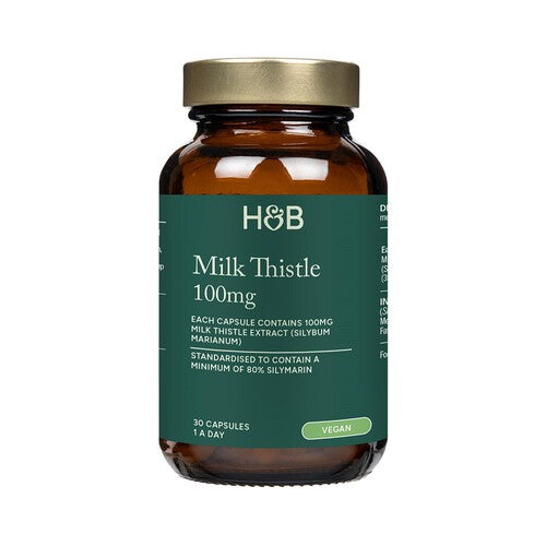 Holland & Barrett Milk Thistle 100mg Capsules