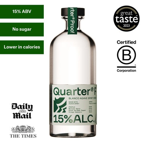 Quarter Proof Blanco Agave Spirit Drink