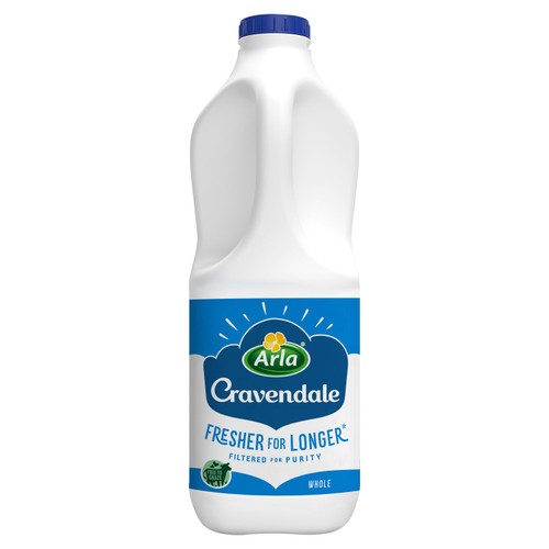 Cravendale Filtered Fresh Whole Milk Fresher for Longer