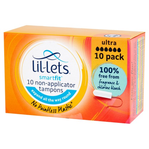 Lil-Lets Smartfit Non-Applicator Tampons Ultra
