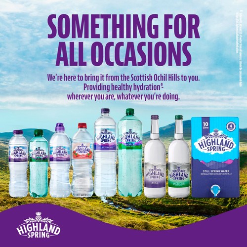 Highland Spring Apple & Blackcurrant Flavoured Still Water