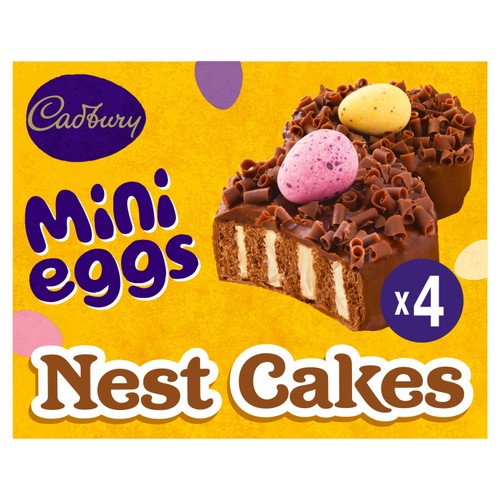 Cadbury Easter Chocolate Mini Egg Nest Cakes