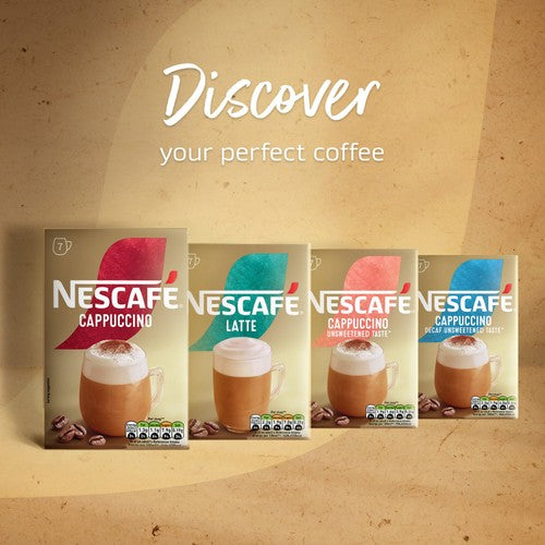 Nescafe Cappuccino Instant Coffee 12 Sachets