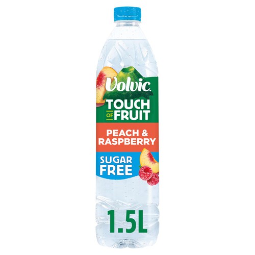 Volvic Touch of Fruit Peach & Raspberry Sugar Free Still Flavoured Water