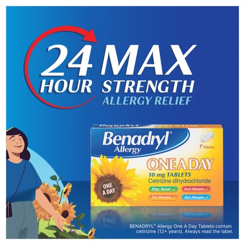 Benadryl One A Day Allergy Tablets