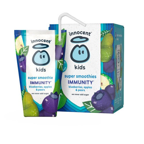 Innocent Kids Blueberries, Apples & Pears Super Smoothies with vitamins