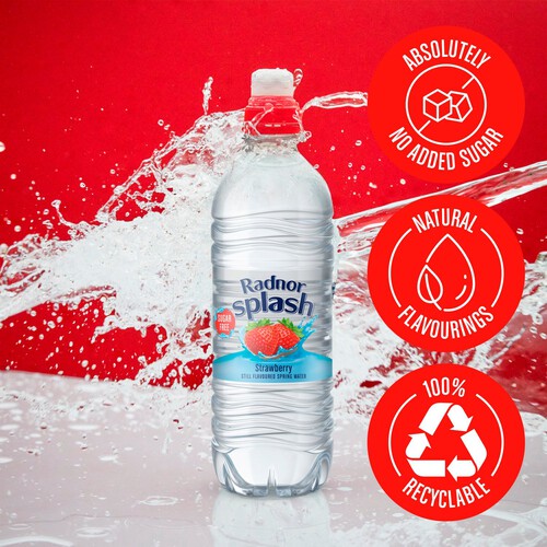 Radnor Splash Strawberry Flavoured Water