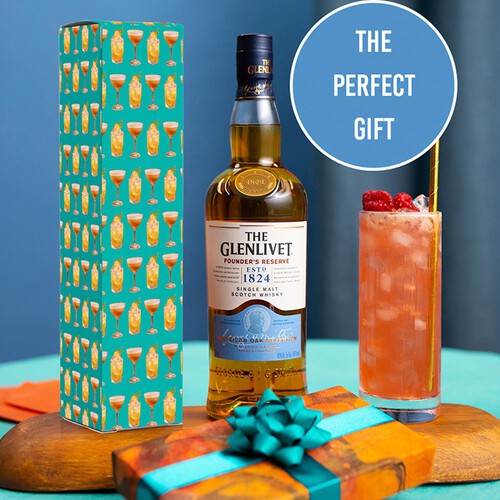 The Glenlivet Founders Reserve Single Malt Scotch Whisky With Giftbox