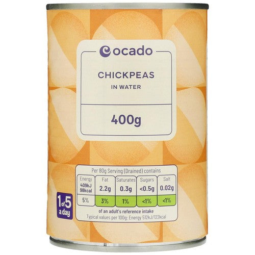 Ocado Chickpeas in Water