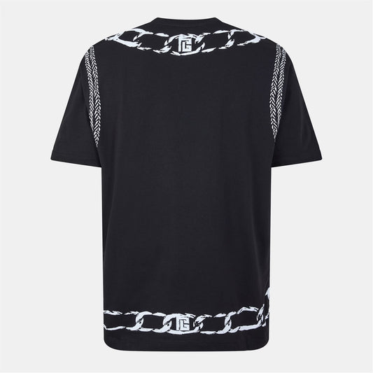 Men's Foulard Regular Fit T-Shirt