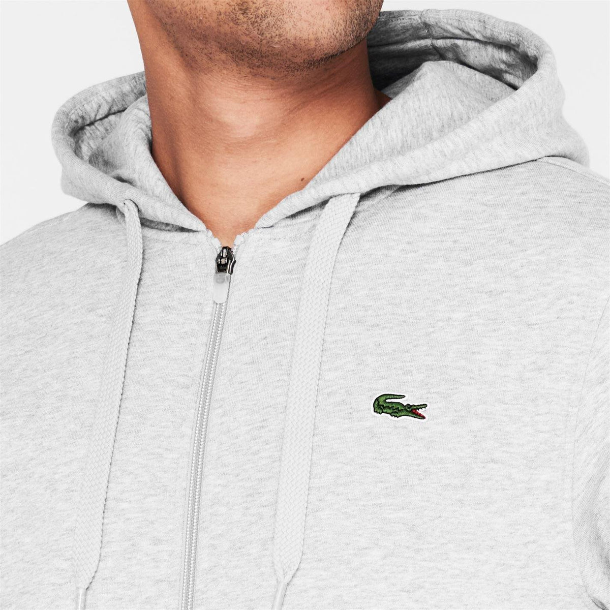 Lacoste Men's Basic Full-Zip Hoodie
