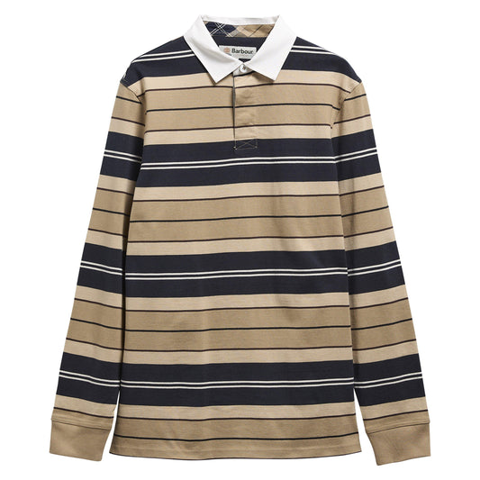 Barbour Men's Frith Barbour Modern Heritage Cotton Rugby Polo