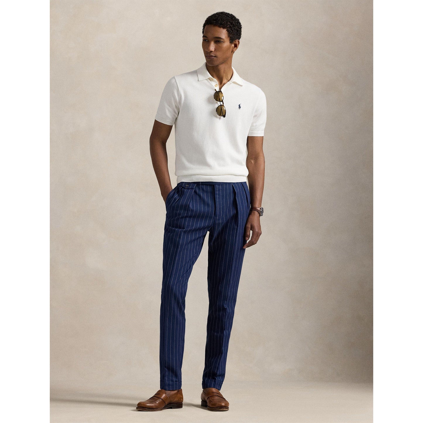 Polo Ralph Lauren Men's Knitted Short Sleeve Shirt