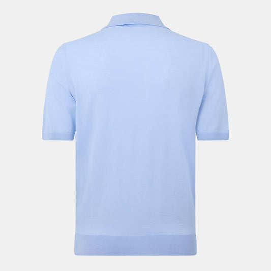 Prada Fine Wool Polo Shirt