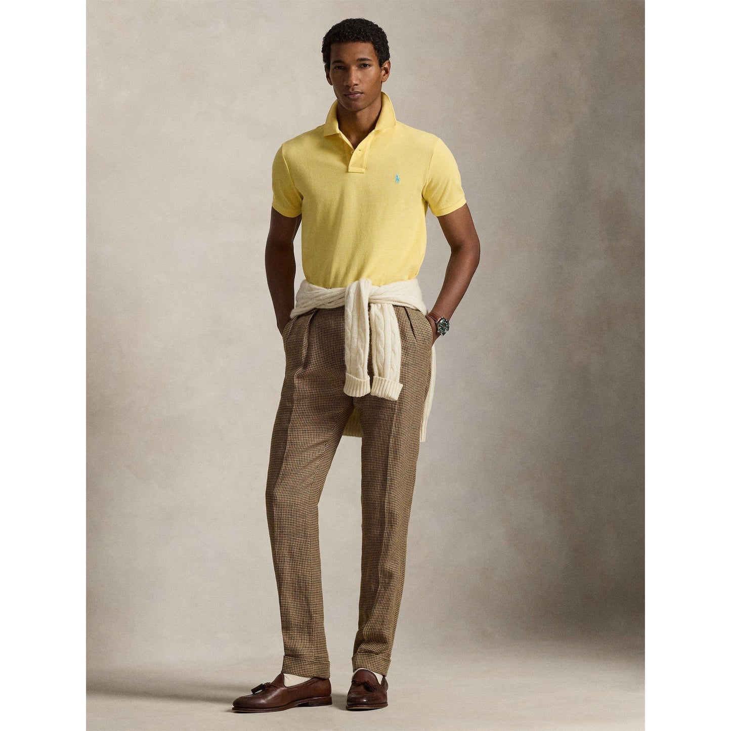 Polo Ralph Lauren Men's Custom Slim Short Sleeve Shirt