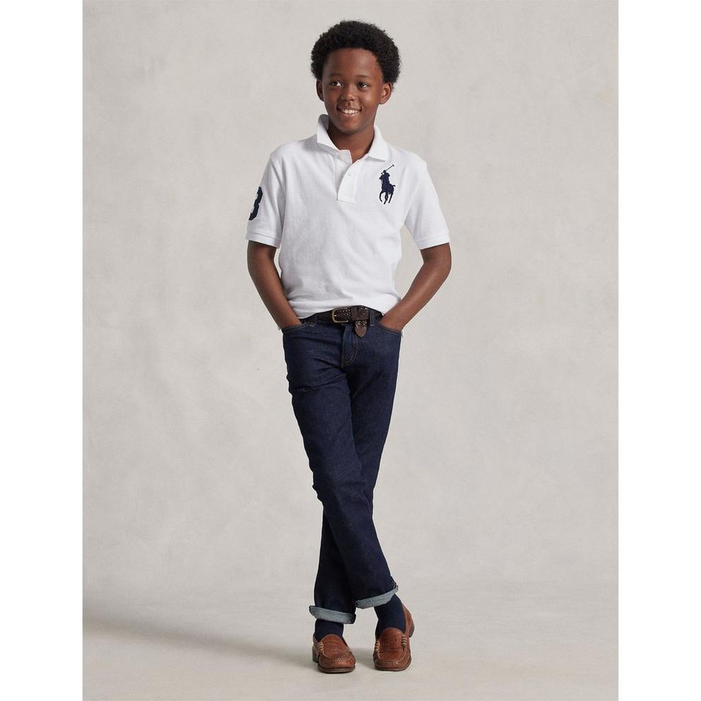 Polo Ralph Lauren Kids' Large Pony Short Sleeve Polo Shirt
