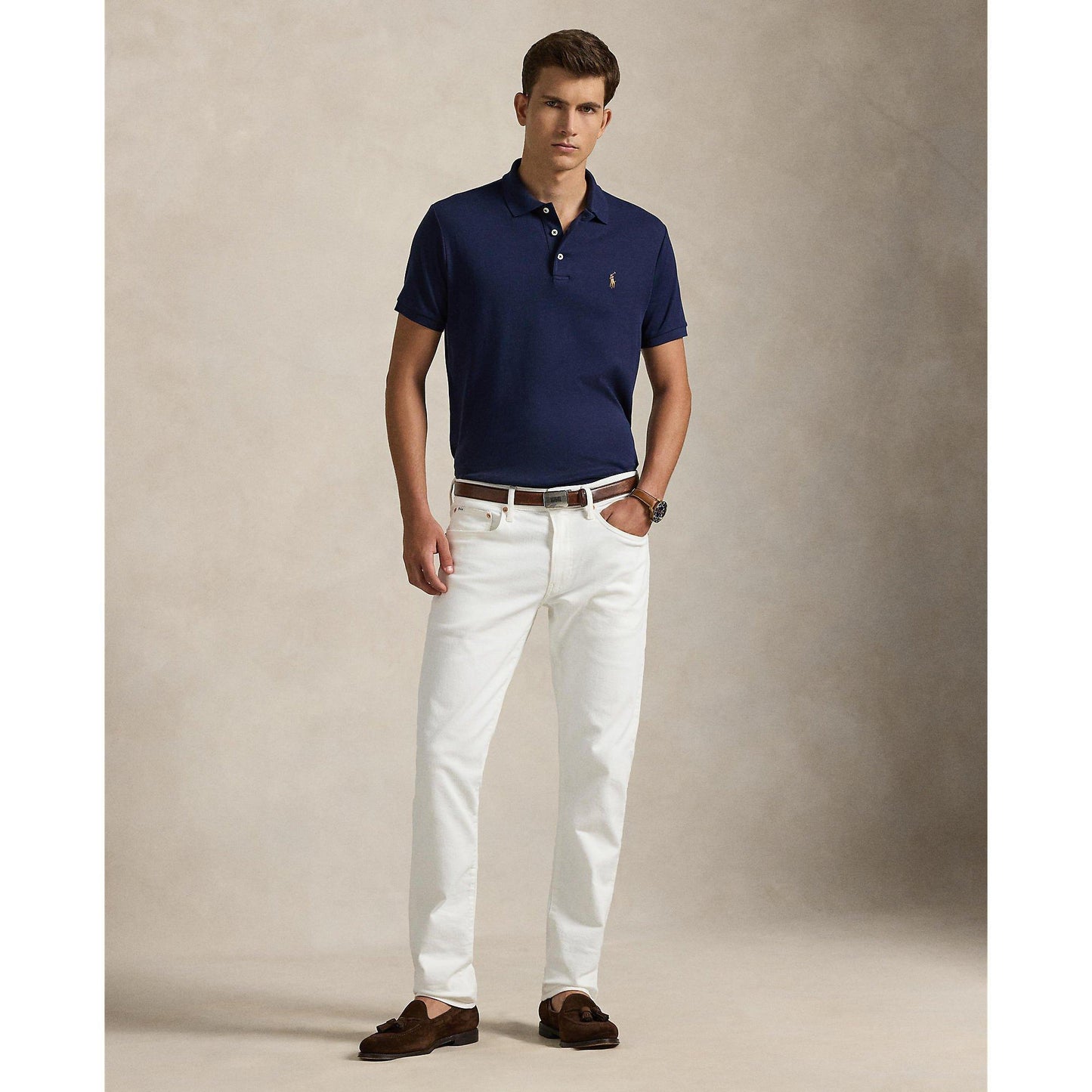 Polo Ralph Lauren Mens Slim Fit Short Sleeve Polo Shirt