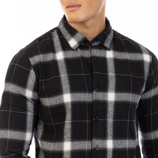 Peter Werth Men's W Haslam Long Sleeve Plain Shirt