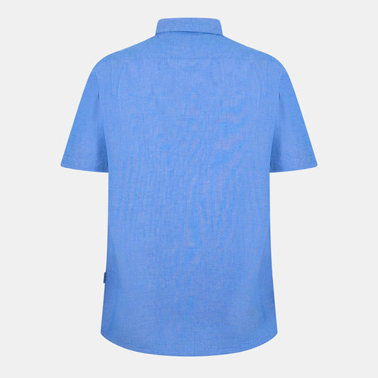 Peter Werth Men's Short Sleeve Plain Shirt