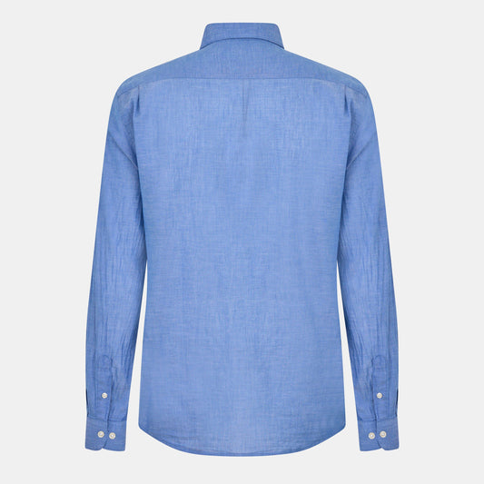 Peter Werth Men's James Long Sleeve Plain Shirt