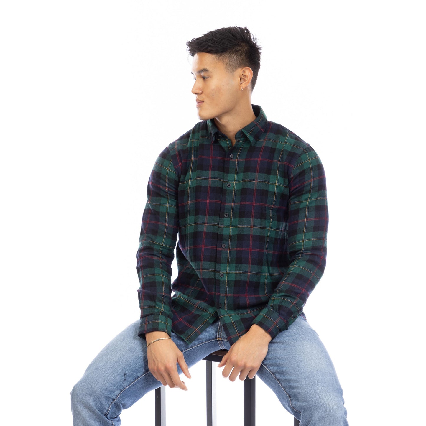 Peter Werth Men's Allsop Long Sleeve Plain Shirt