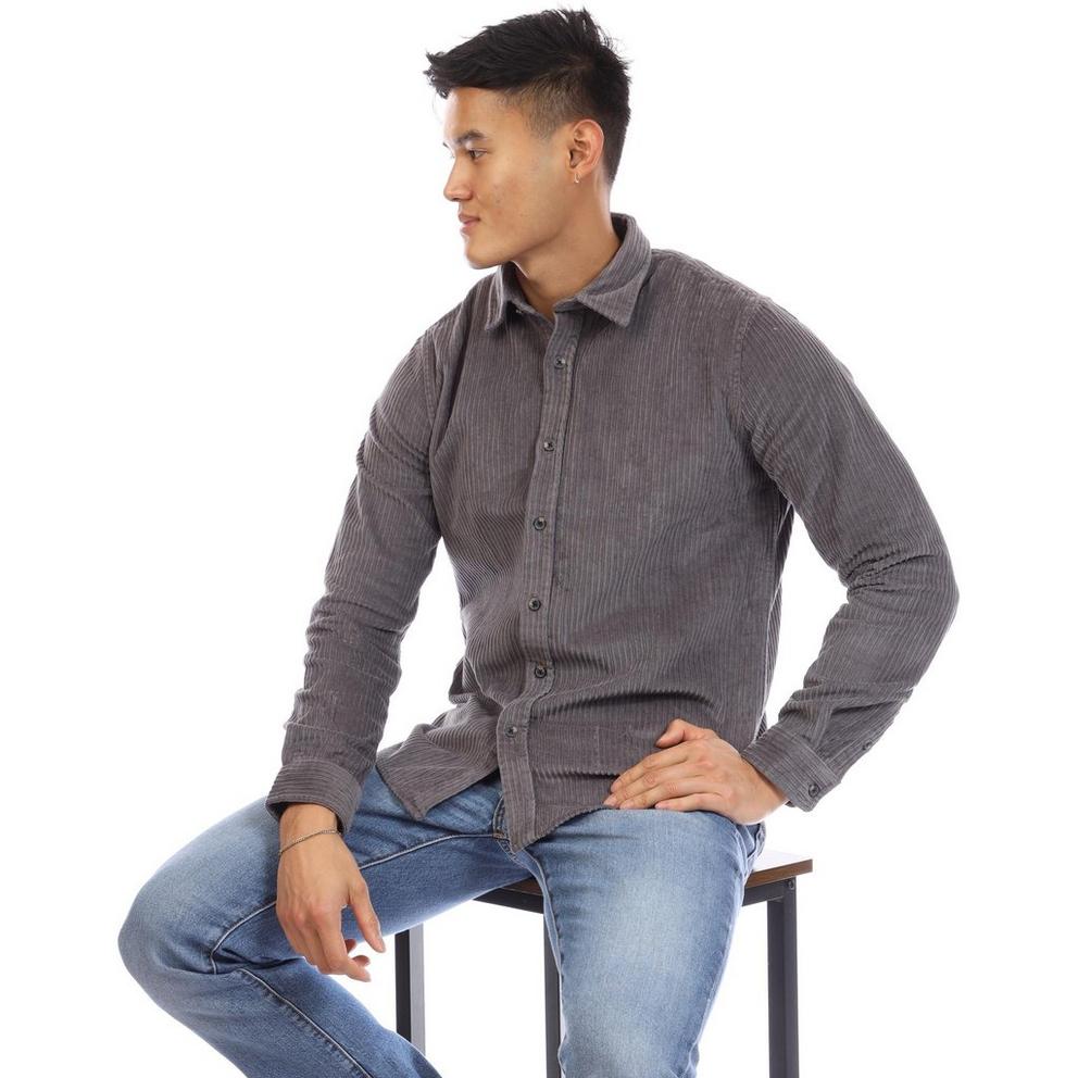 Peter Werth Men's Elmore Long Sleeve Plain Shirt