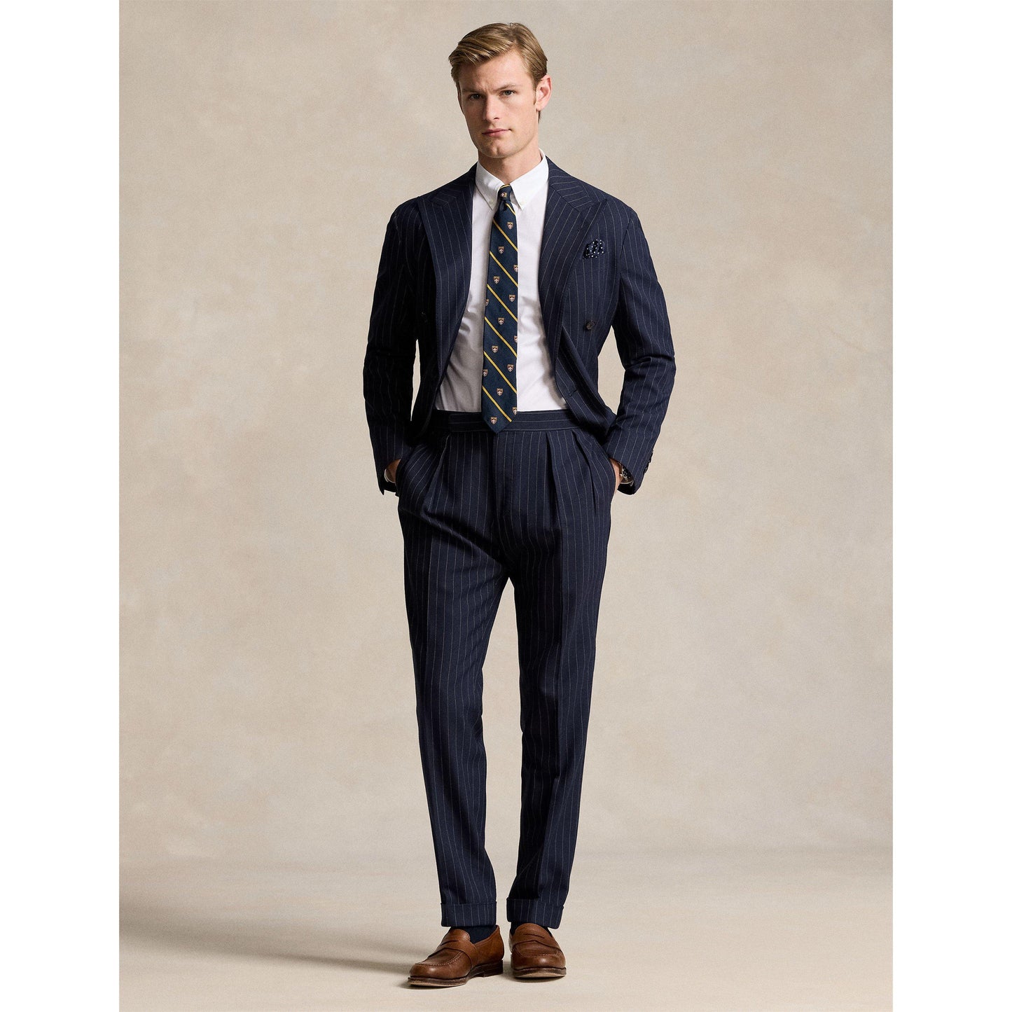 Polo Ralph Lauren Men's Slim Fit Poplin Long-Sleeve Shirt