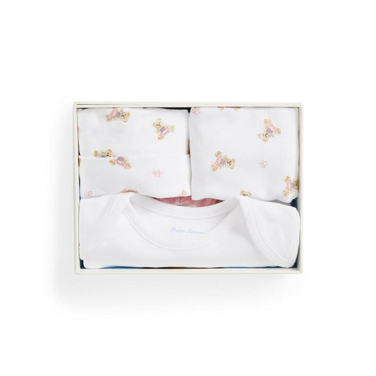 Polo Ralph Lauren Kids' Bear Clothing Set