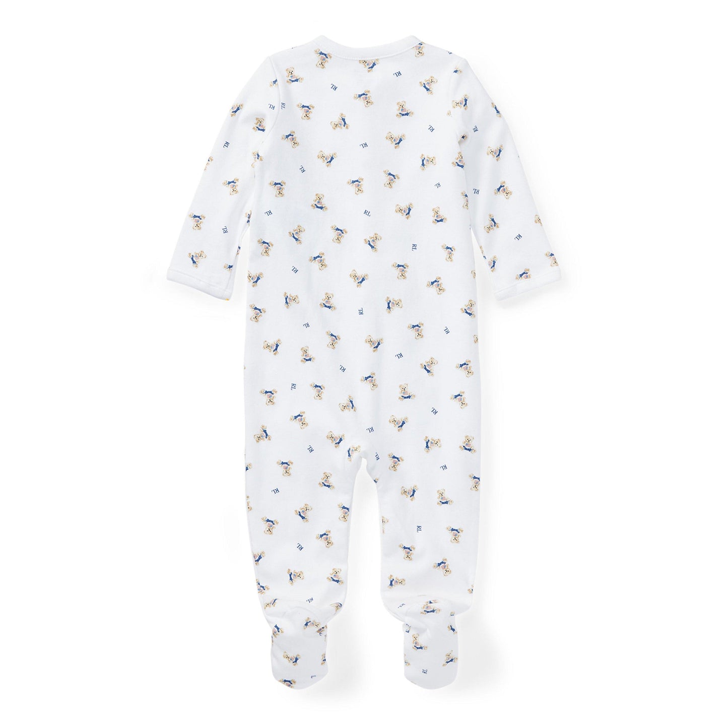 Polo Ralph Lauren Kids' All-Over Print Footed Sleepsuit