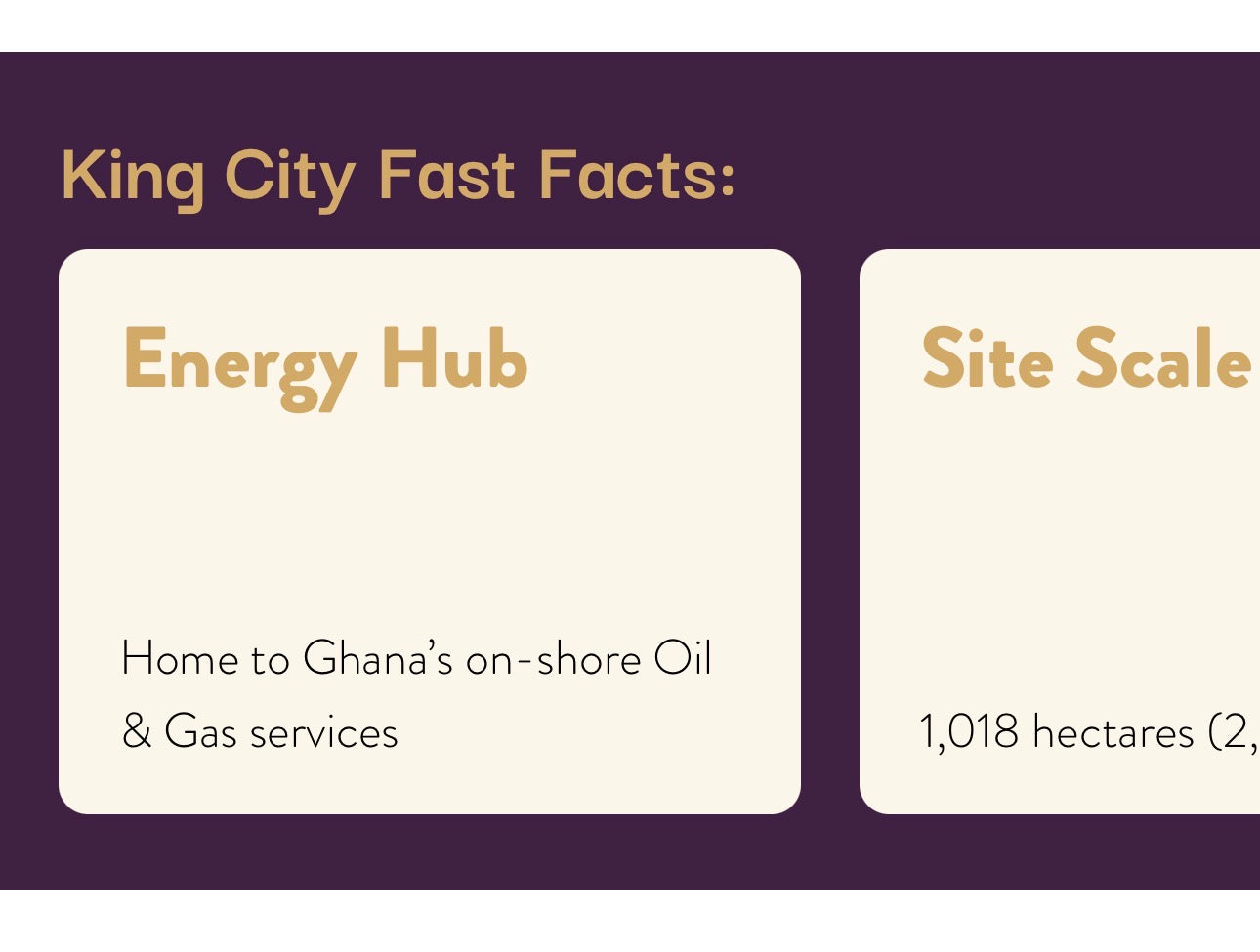King City — 2515 Acres Serviced Plots for Sale — Masterplanned Mixed-Use City — Oil City Takoradi Ghana