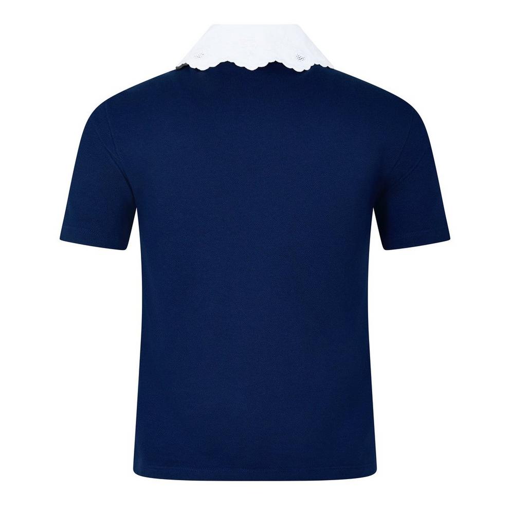 Valentino Embroidered Polo Sweatshirt
