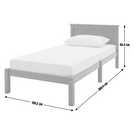 Habitat Brooklyn Single Bed Frame and Drawer - White