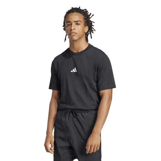adidas Essentials Single Jersey Logo T-Shirt Mens