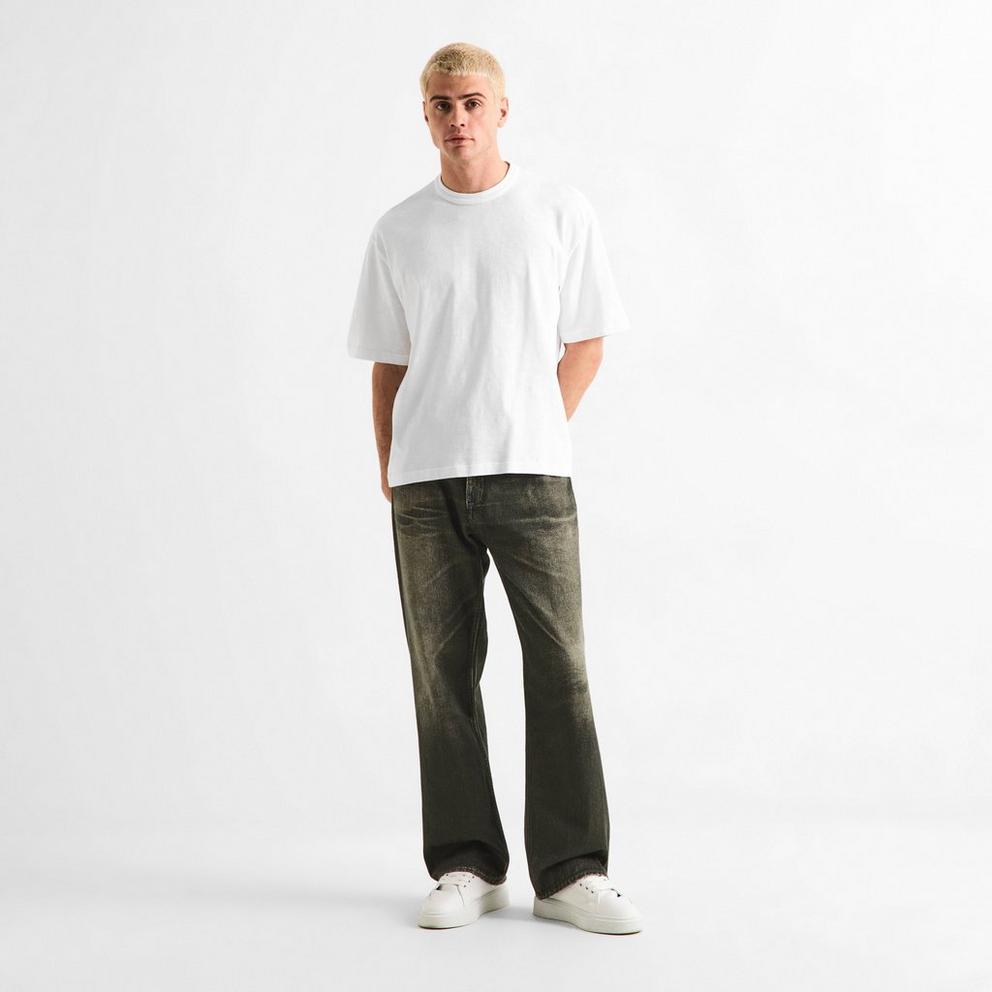 MKI MIYUKI ZOKU Men's Slub Tee Oversized Fit T-Shirt