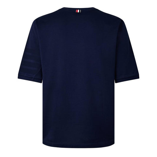 Thom Browne TB SS 4Bar Rib Tee Sn63