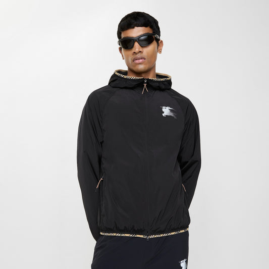 Nylon Hooded Jacket
