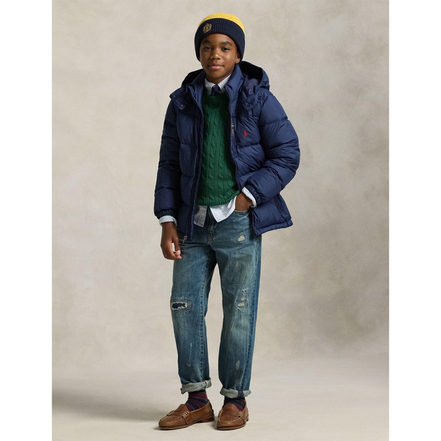 Polo Ralph Lauren Kids' Insulated Weather Resistant Medium Puffer Jacket