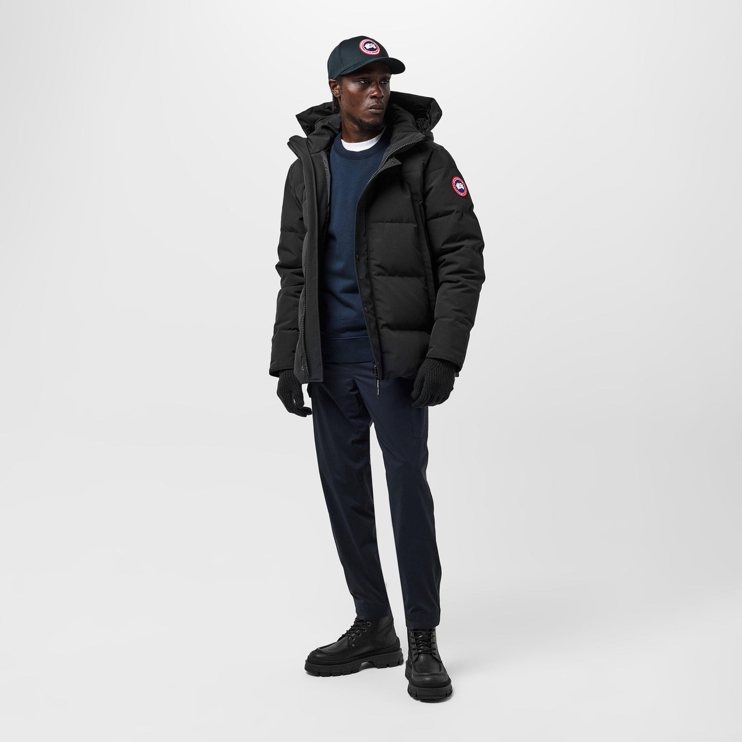 Canada Goose Men's Wyndham Water Resistant Duck Down Slim Fit Parka