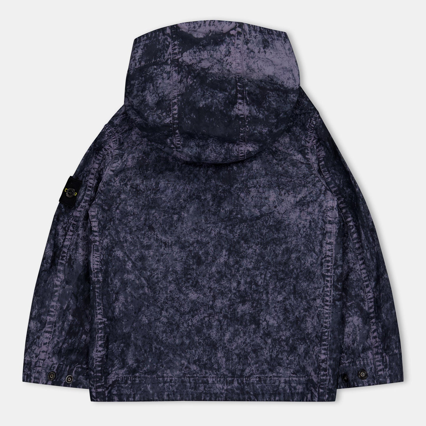 Stone Island Kids' Age Dyed Stretch Cotton Hooded Parka